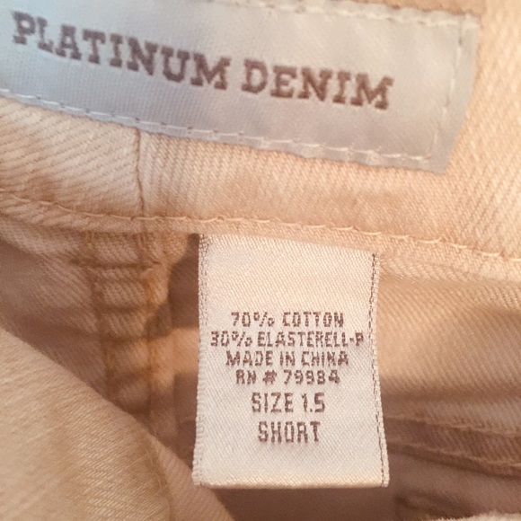 Chico’s Platinum Denim Jeans Pants bootcut Sz M - Picture 6 of 8